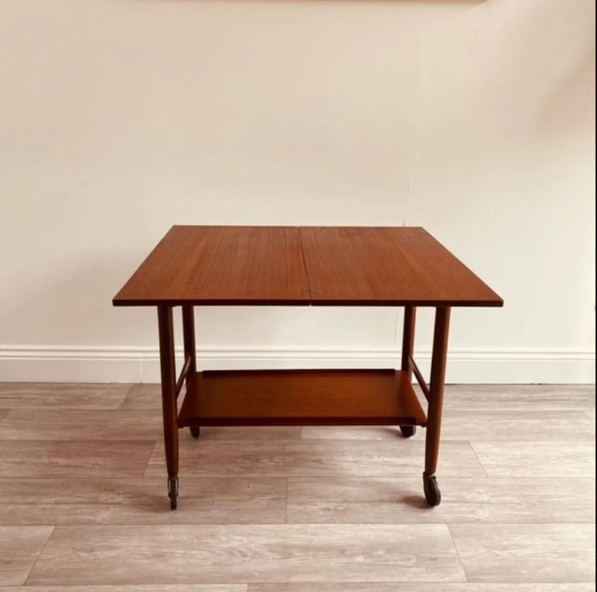 Mid Century Trolley Small Side Table - Image 4