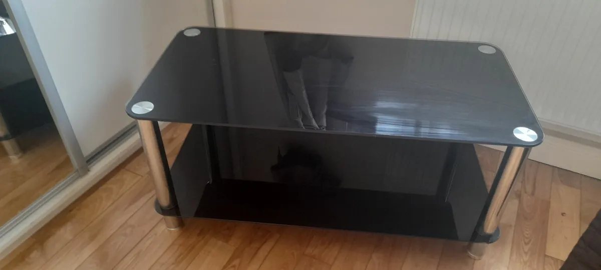 Glass coffee table - Image 4