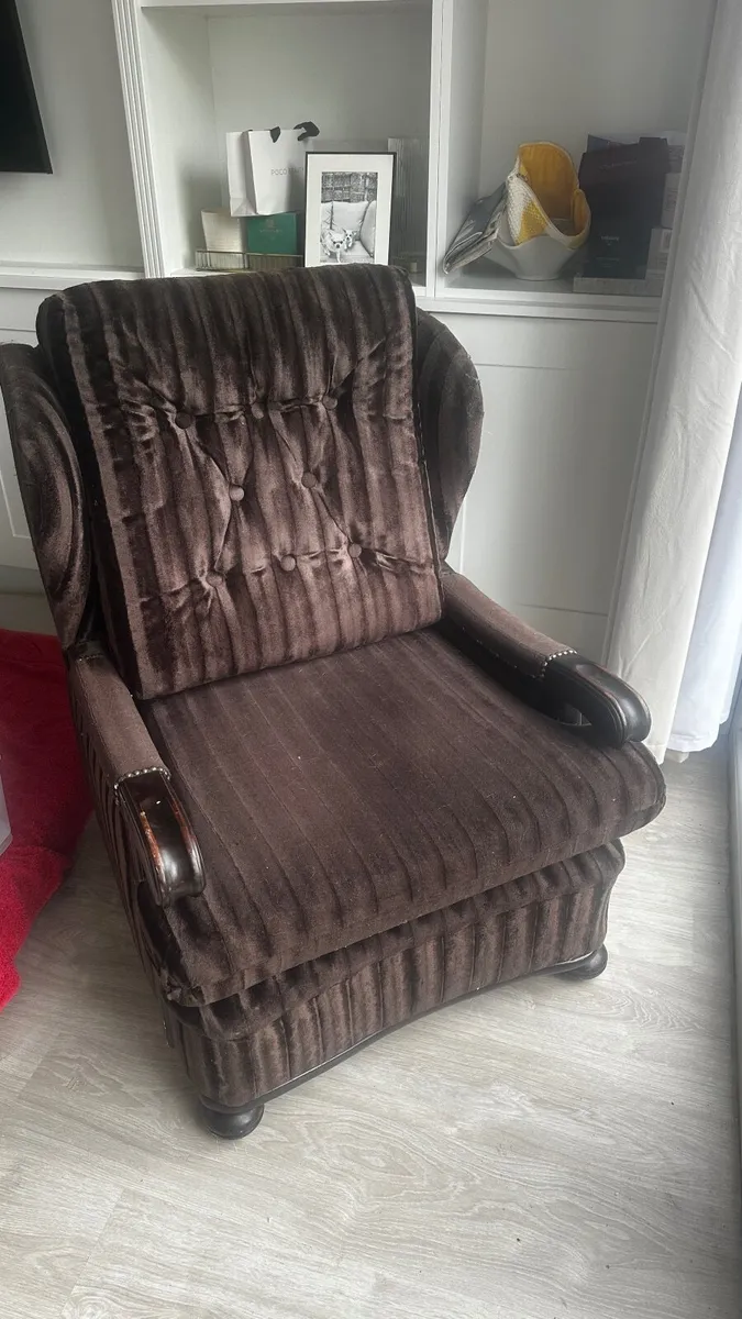 Reupholstered Armchair - Image 2
