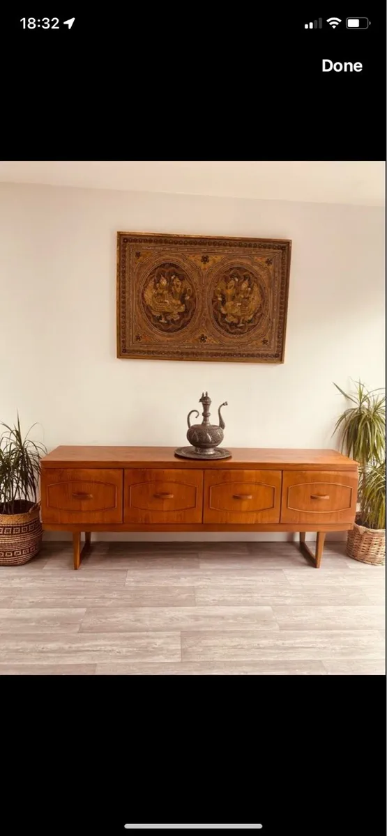 Mid Century Sideboard Drinks Cabinet - Image 1