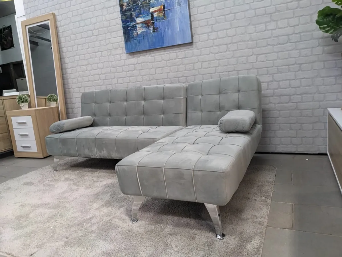 ✅ Sleek & Snug – Nordic Sofa Bed with Chaise - Image 4