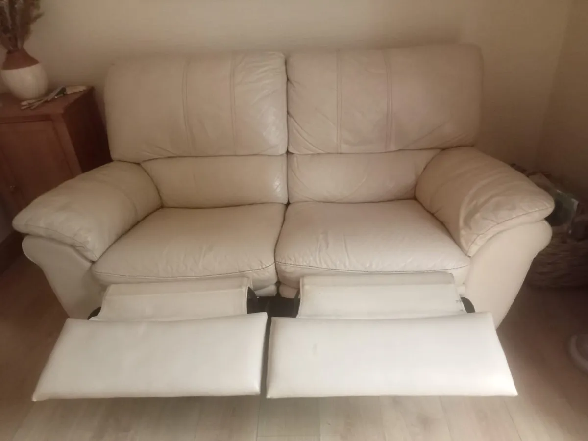 Leather 2 seater
