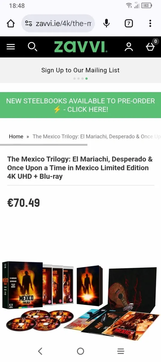 3x Limited Edition 4K UHD Blu-Ray Boxsets NEW - Image 2