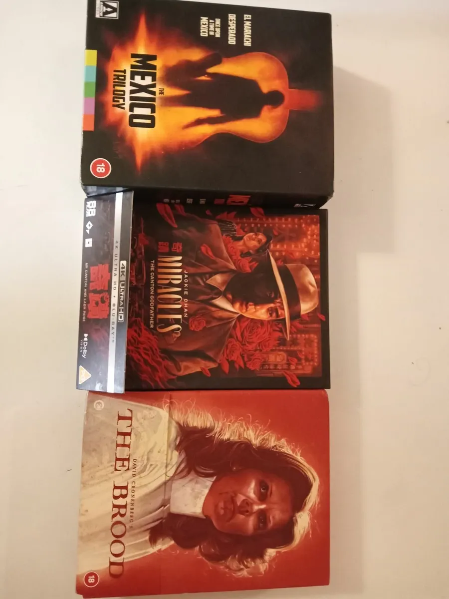 3x Limited Edition 4K UHD Blu-Ray Boxsets NEW - Image 1