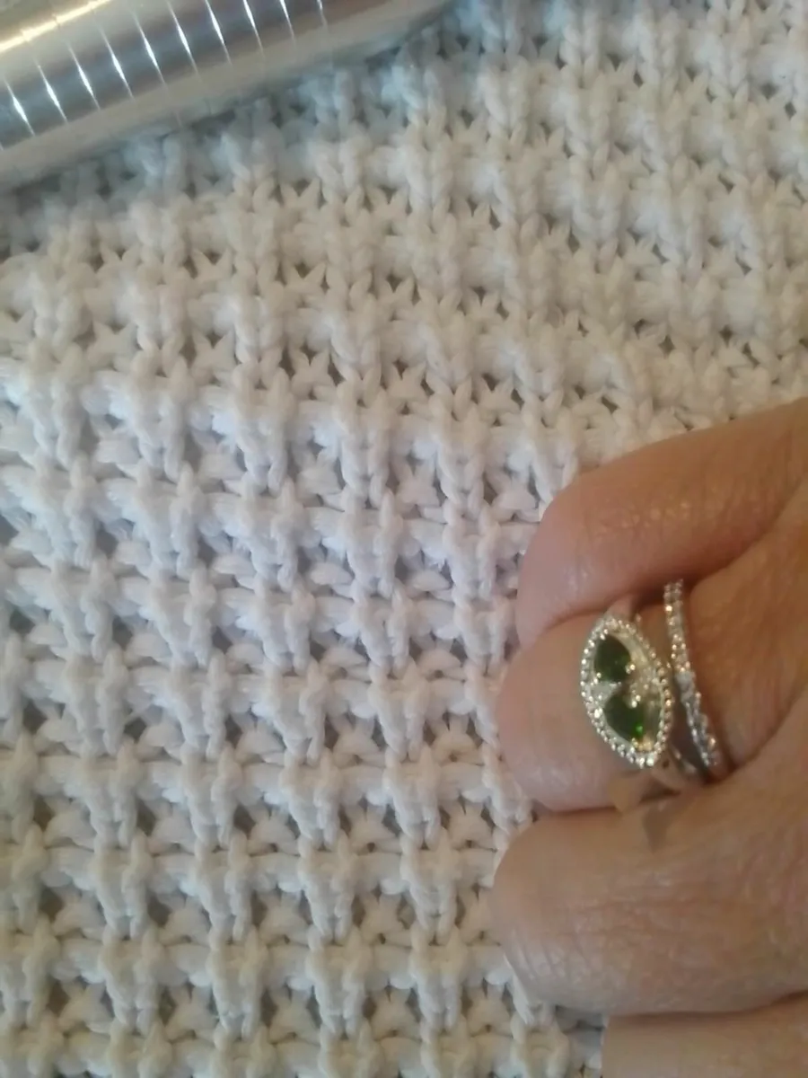 STERLING SILVER GREEN DIOPSIDE RING SIZE N NEW - Image 4