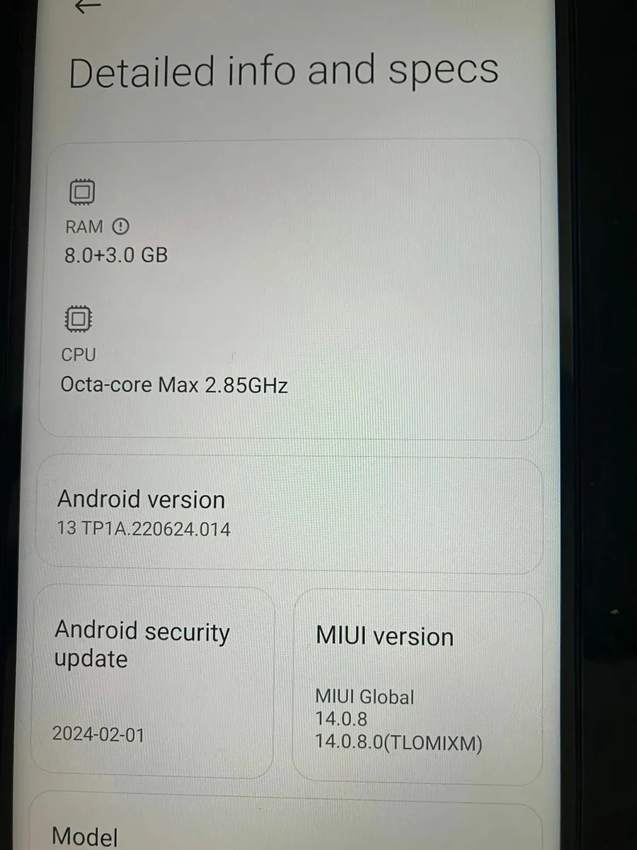 Xiaomi poco x4 gt pro 8gb ram+512gb rom unlocked - Image 2
