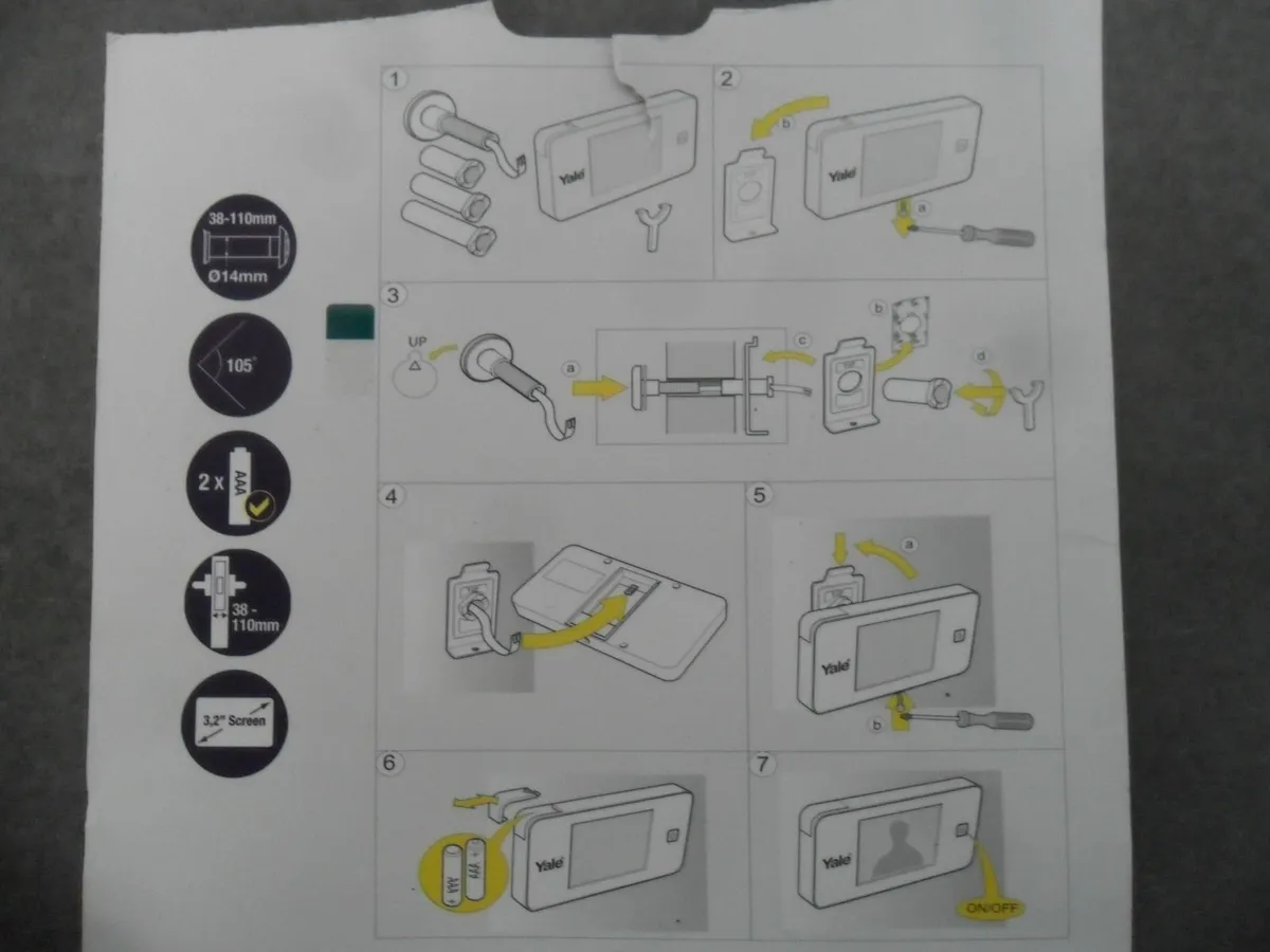 Yale Digital Door Viewer - Image 4