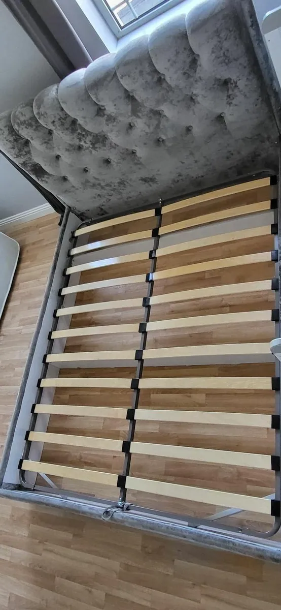 🛏️ Double Bed with Storage – 160x200cm - Image 1
