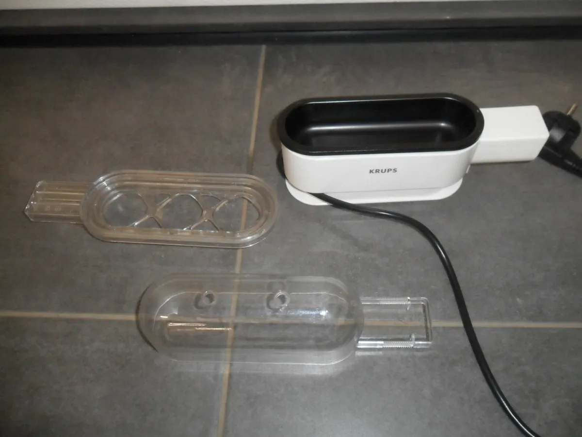 Krups Egg Boiler for up to 3 Eggs, Egg Holder - Image 1