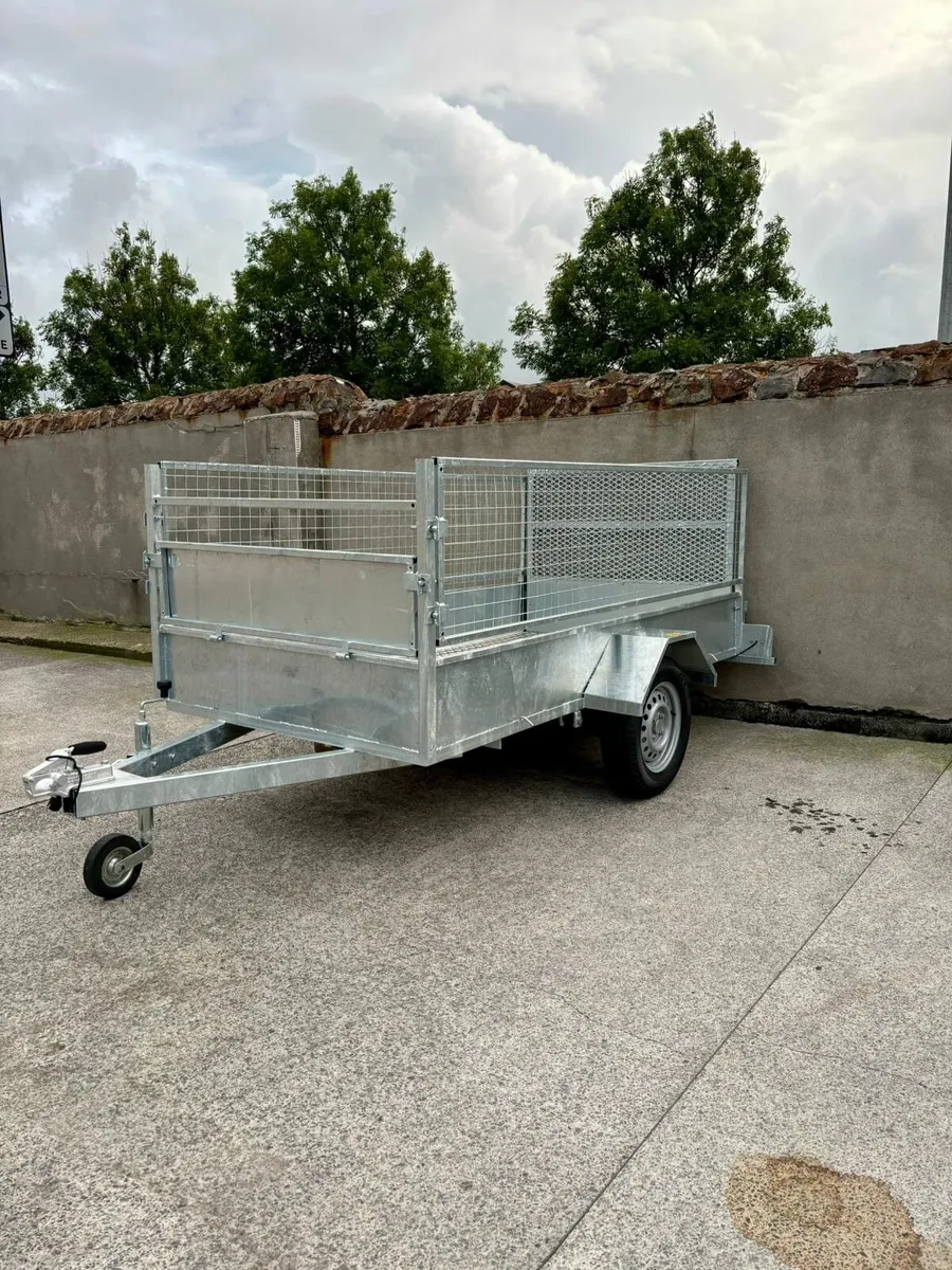 New 8x4 galvanised single axle trailer - Image 3