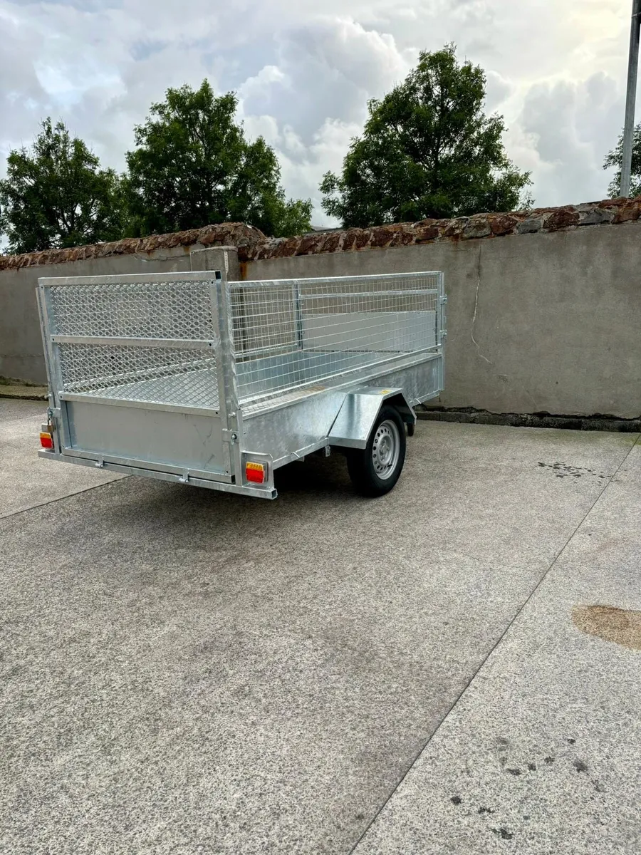 New 8x4 galvanised single axle trailer - Image 4