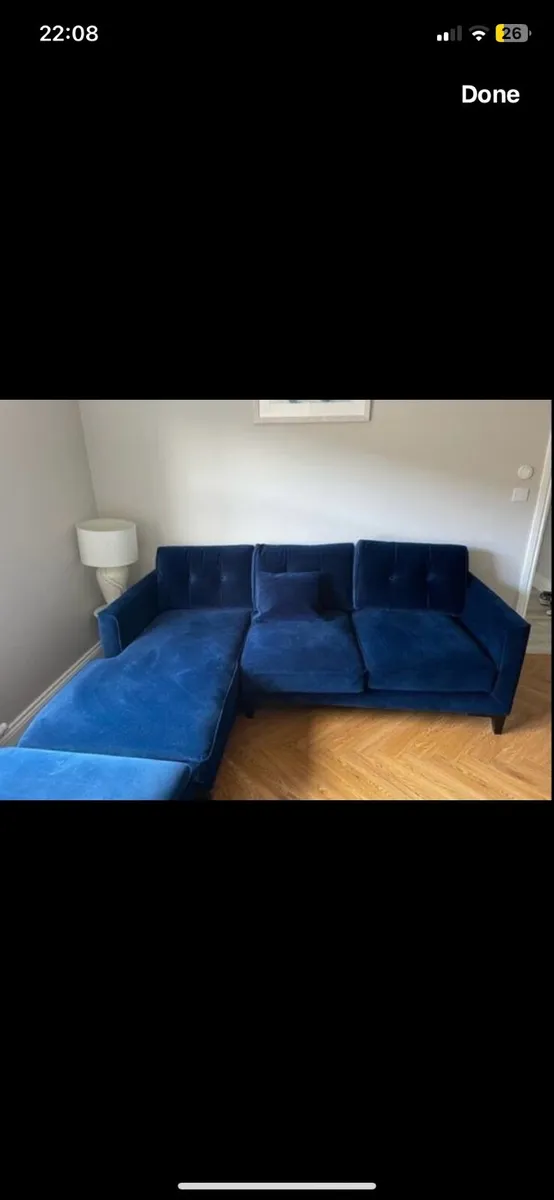 EZ living Inspire Corner Sofa with Footstool - Image 3