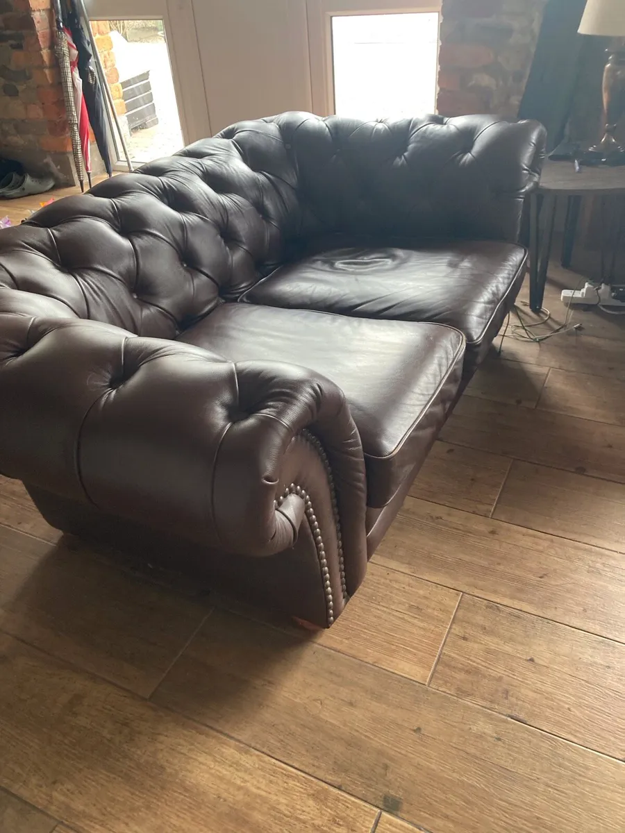 Chesterfield Style Sofa - Image 1