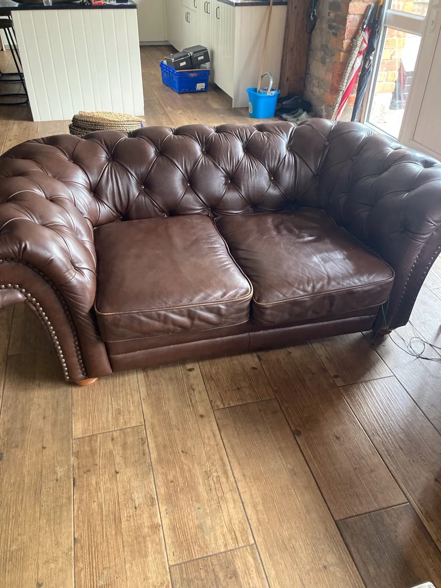 Chesterfield Style Sofa - Image 2