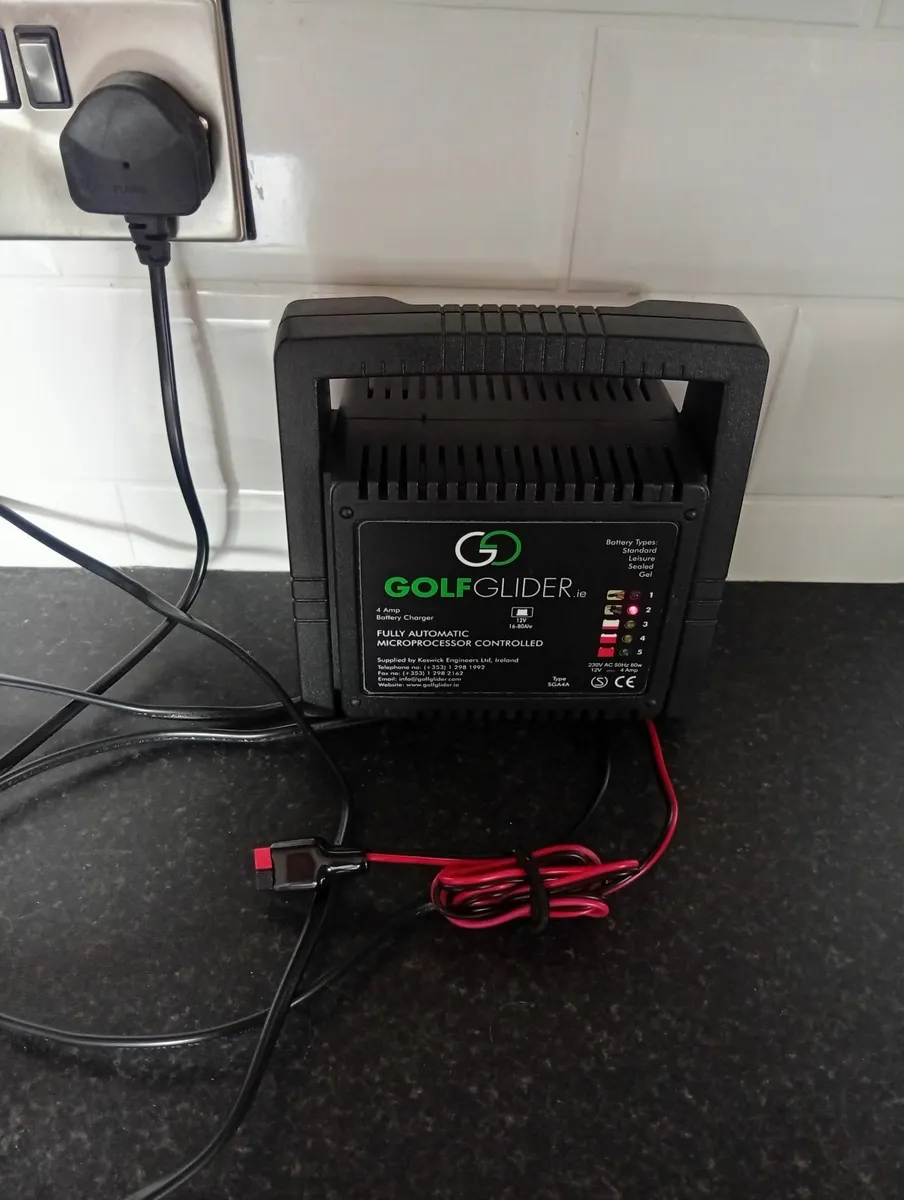 Golf Glider Charger 12 V  Battery Charger NEW - Image 3