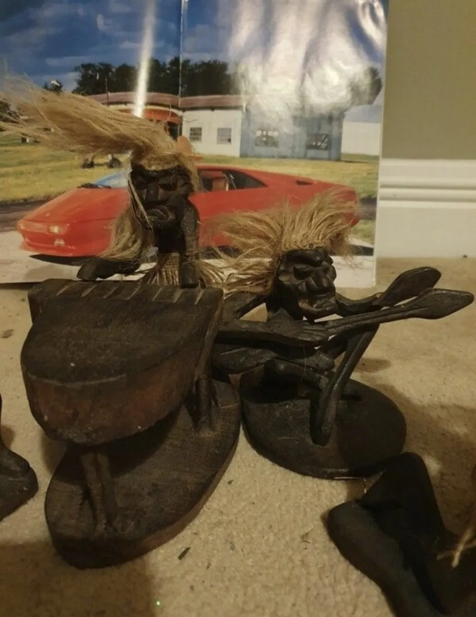 Carved Musical Figures - Image 3