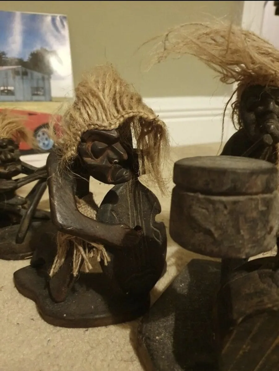 Carved Musical Figures - Image 4