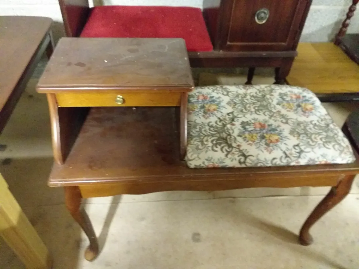 Old telephone seats only €20 each - Image 2