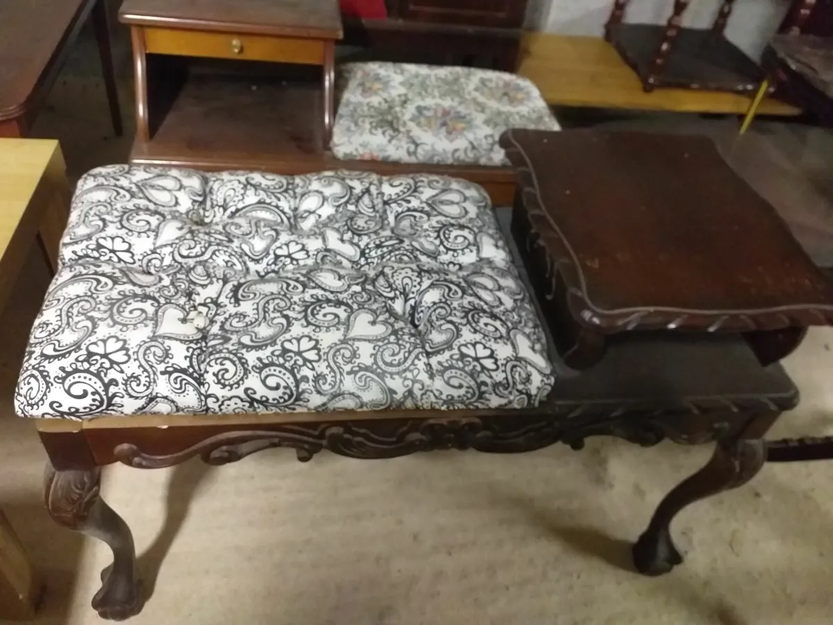 Old telephone seats only €20 each - Image 3