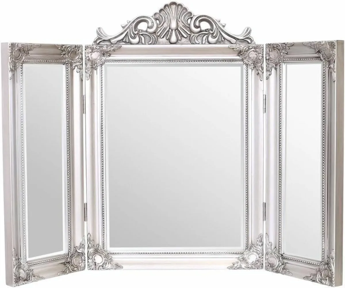 Ella Mirror Tri Fold Dressing Table Mirror - Image 1