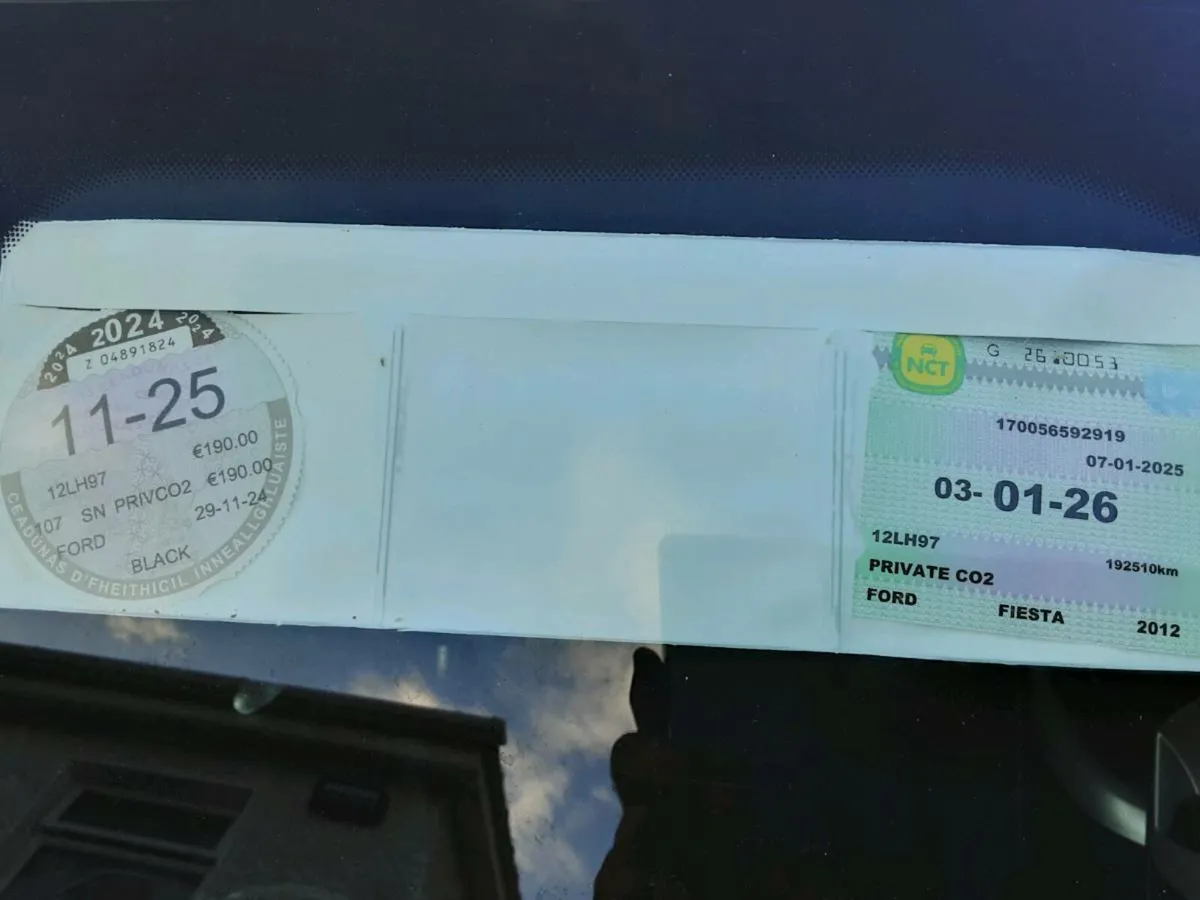 Ford fiesta taxed ncted - Image 2