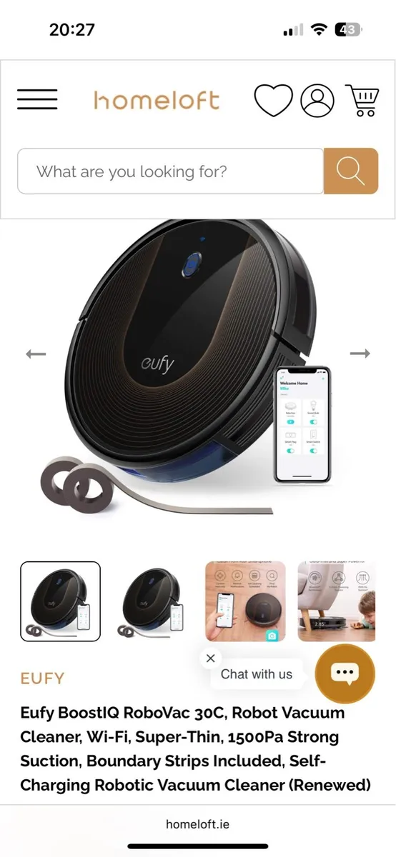 Eufy BoostIQ RoboVac 30c - Image 1