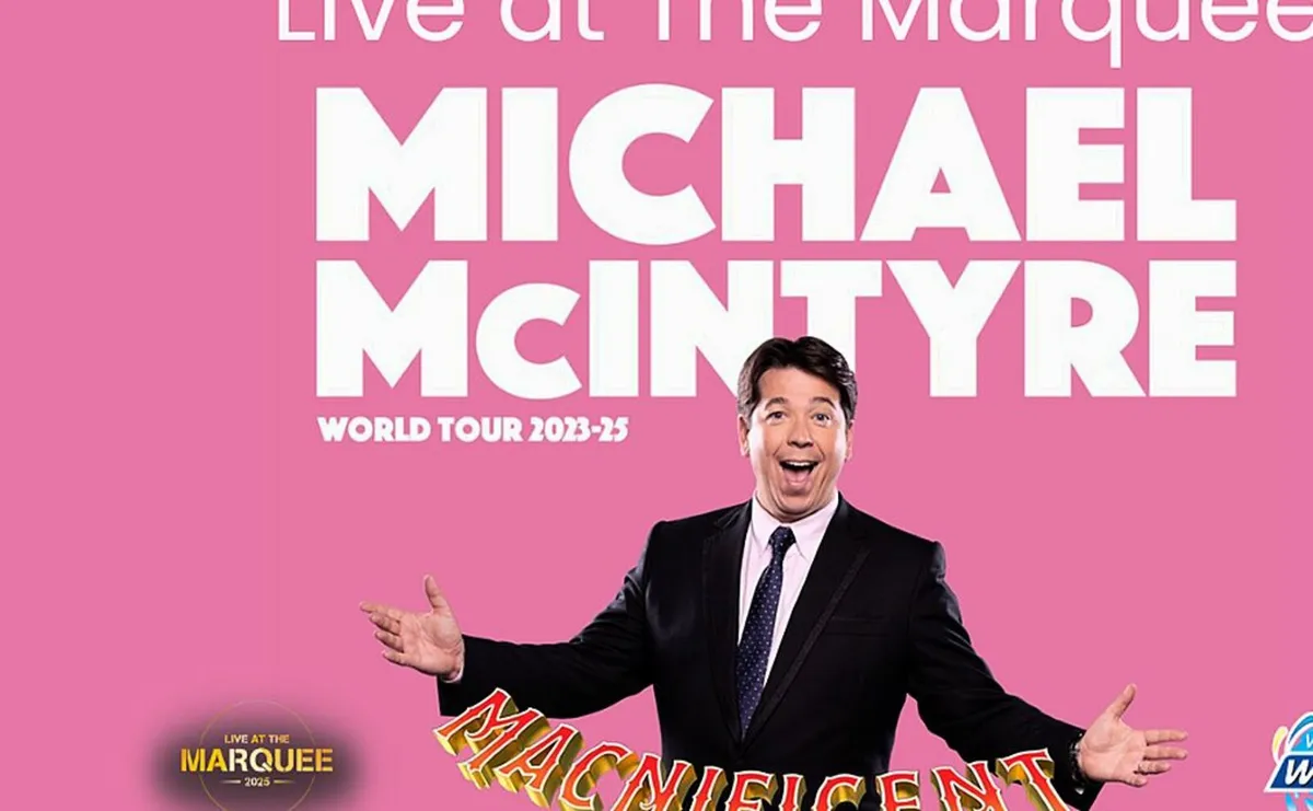 Michael McIntyre Live at the Marquee Friday 25/07 - Image 1