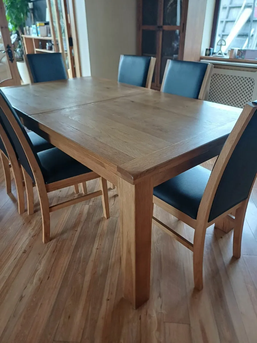 Dining Table,  Chairs and  Display Cabinet - Image 3