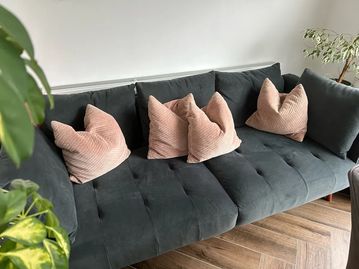 3 Seater Couch and Large Cuddle Chair - Image 4