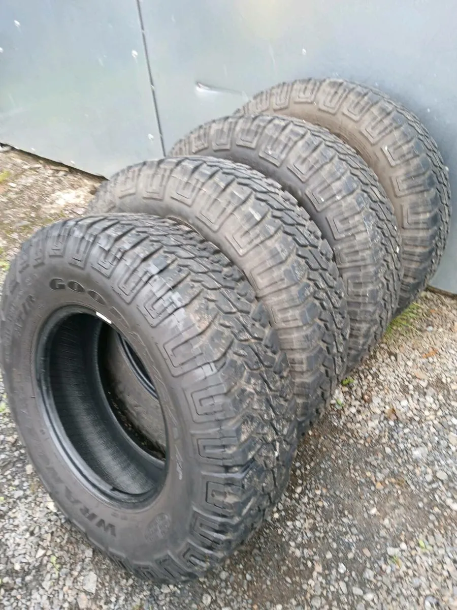 Goodyear mud terrain tyres - Image 3
