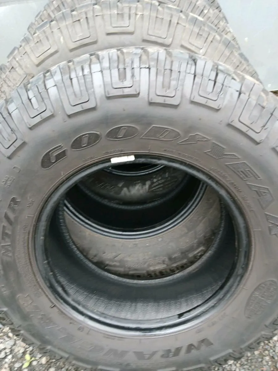 Goodyear mud terrain tyres - Image 1