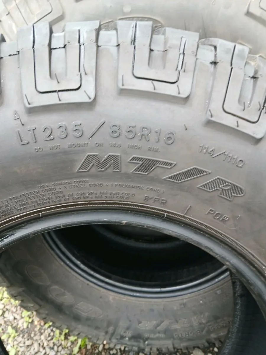 Goodyear mud terrain tyres - Image 4