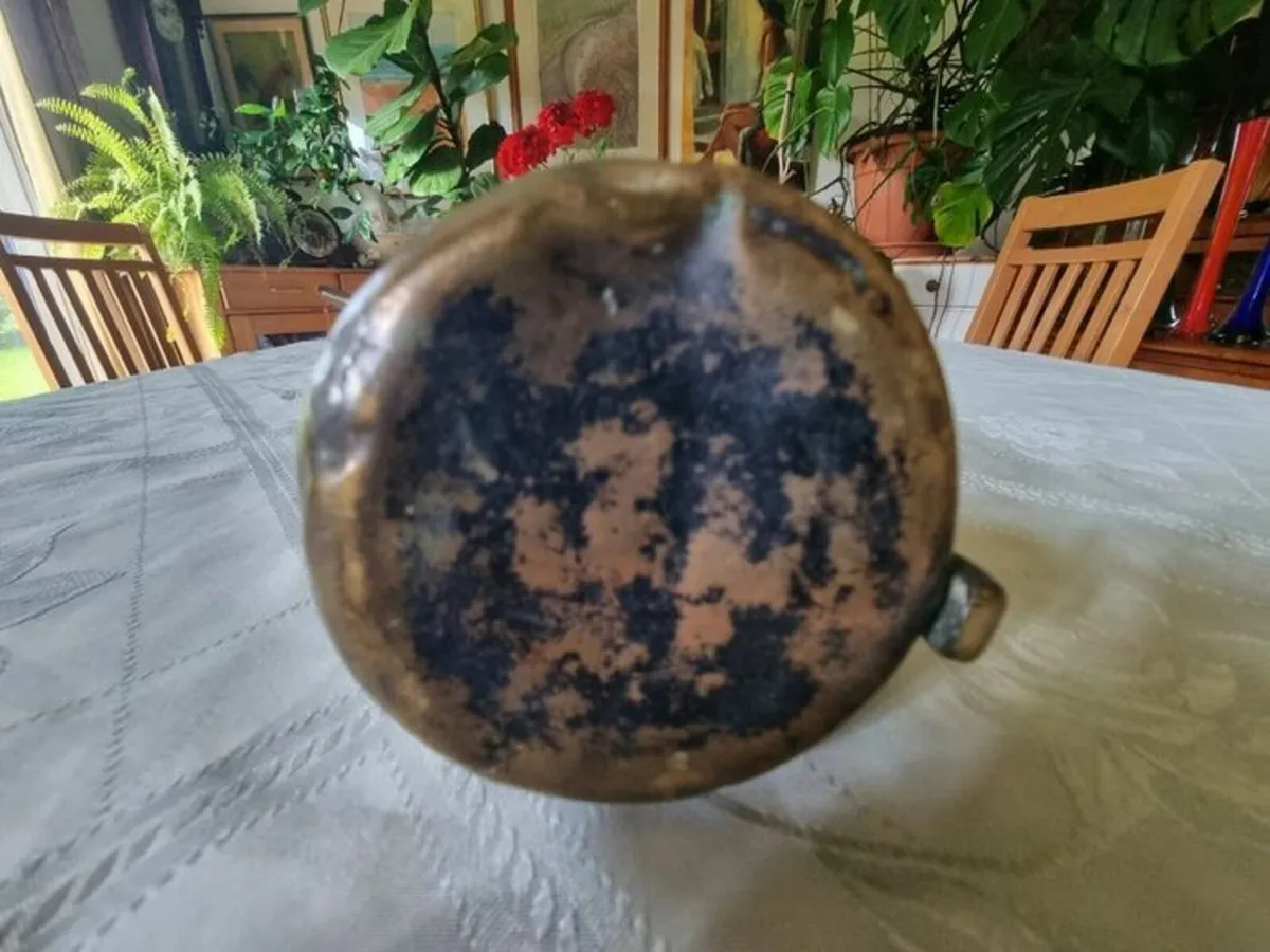 Vintage Brass Dallah Handcrafted Tea Pot Kettle - Image 4