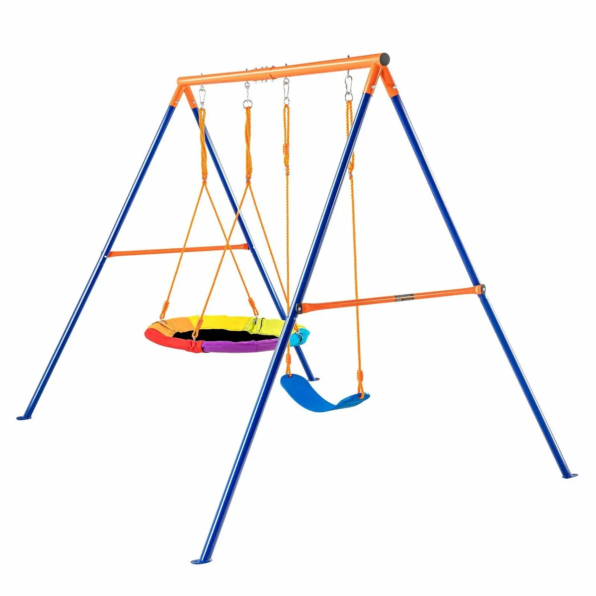 Swing Sets for Backyard 1 Saucer 1 Belt Swing Seat - Image 4