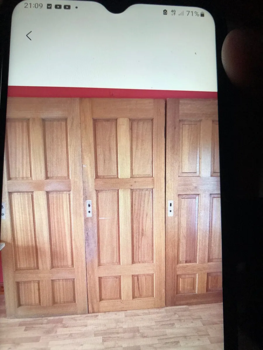 Solid oak doors