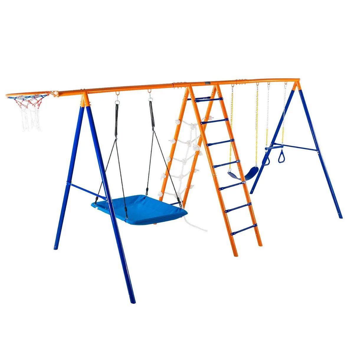 Swing Sets for Backyard 6 in 1 Swing Set 440lbs - Image 2