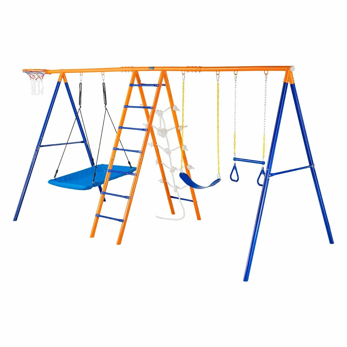 Swing Sets for Backyard 6 in 1 Swing Set 440lbs - Image 4