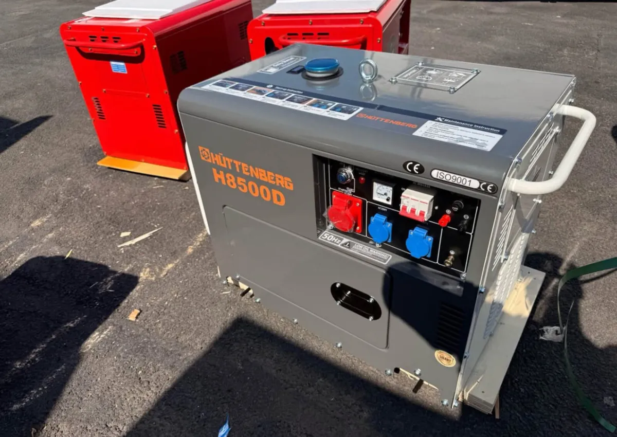SUPER SILENT DIESEL GENERATOR 13kva KEY START - Image 2