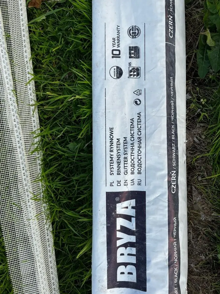 Pvc black gutters - Image 2