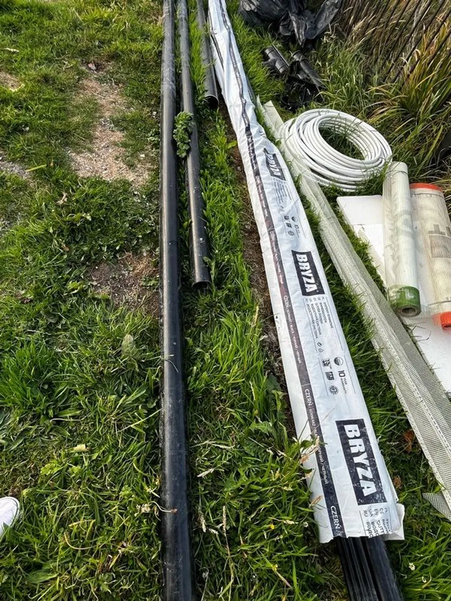 Pvc black gutters - Image 3