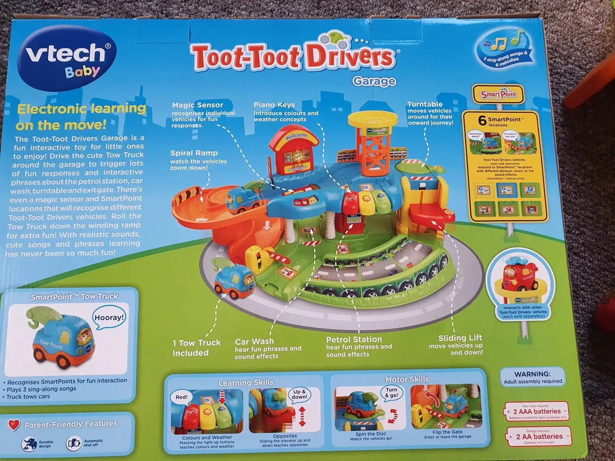 V Tech Toot Toot Garage in Louth/Donegal - Image 4