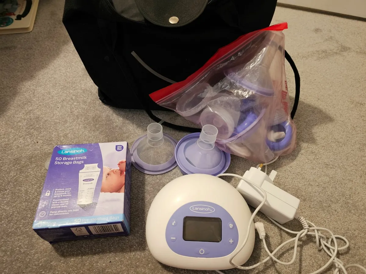Lansinoh Double Electric Breast Pump - Image 1