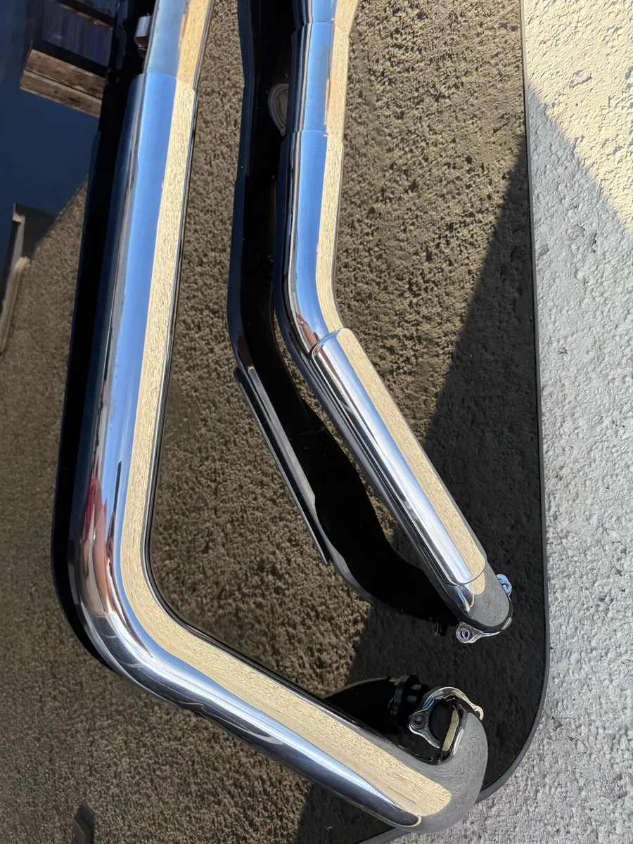 Honda VTX 1300 exhaust pipe downpipe - Image 3