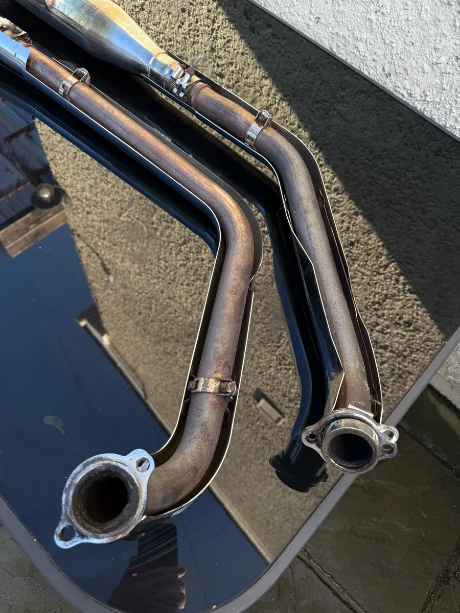 Honda VTX 1300 exhaust pipe downpipe - Image 4
