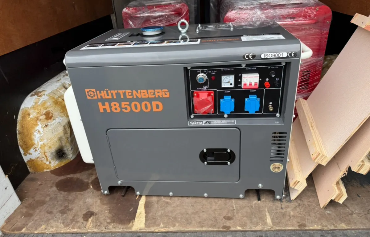 NEW SUPER SILENT DIESEL GENERATOR 13kva KEY START
