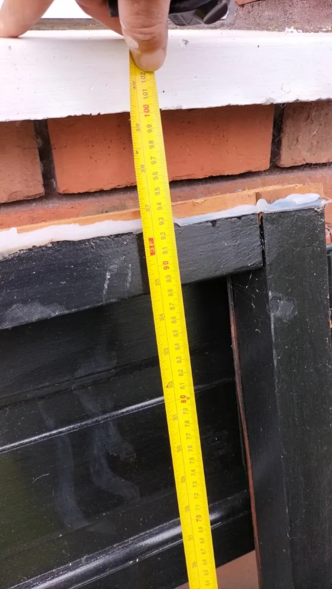 Timber door in frame - Image 2