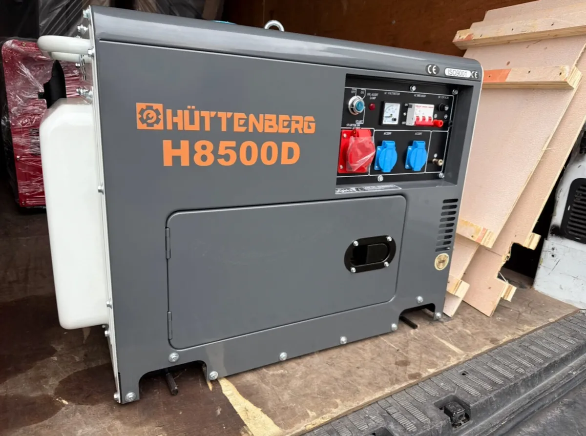 NEW SILENT DIESEL GENERATOR 13kva KEY START