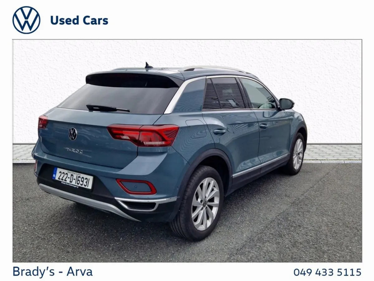 Volkswagen T-Roc Style 2.0 TDI 116BHP M6F - Image 3