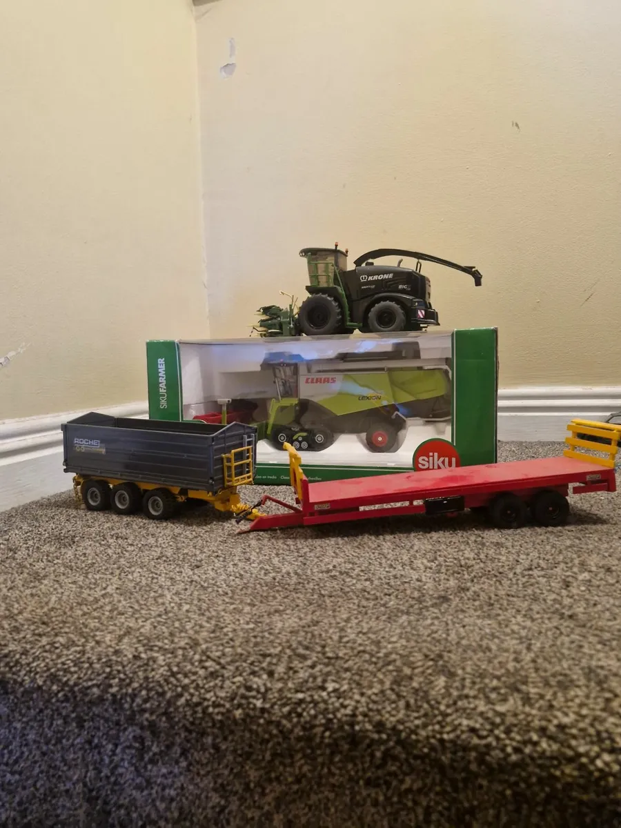 Toy farm models