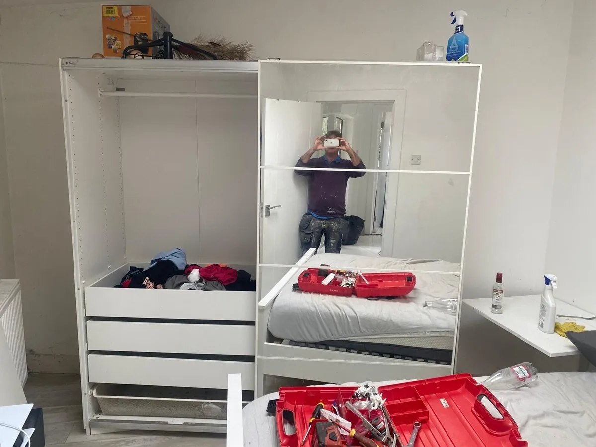 IKEA mirror wardrobe - Image 1